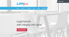 Desktop Screenshot of lawgical.com