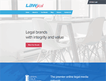Tablet Screenshot of lawgical.com
